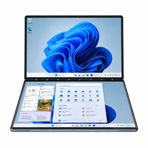 Dual touchscreen laptop - dual,