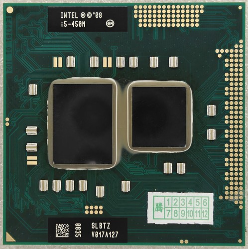 Intel core 450m slbtz - core,